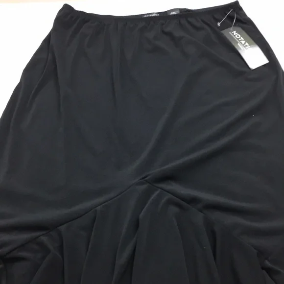 Notations Black Ruffle Hem Skirt - Picture 13 of 16